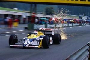 Nelson Piquet  Williams FW11B  1987 Austrian Grand Prix